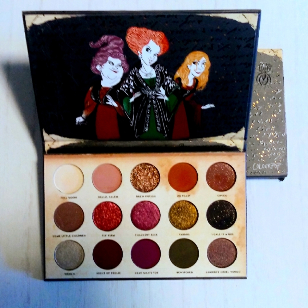 Colourpop Disney Hocus Pocus Palette